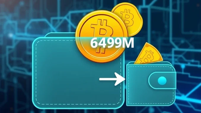 A dormant Bitcoin wallet transfers $649M worth of BTC after six years