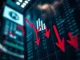 Chart showing a sharp Dow Stock Plunge after disappointing Q2 earnings and a significant dividend cut, signaling market distress.