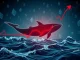 Visualizing the high-stakes risk of a crypto whale's massive ETH short position facing liquidation.
