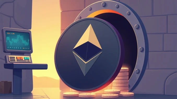 Ethereum: Abraxas Capital's Massive $81M Withdrawal Signals Strong Institutional Confidence A visual representation of Abraxas Capital's substantial Ethereum withdrawal, indicating a long-term holding strategy for ETH.
