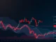 A bearish chart for Ethereum Classic (ETC) price analysis, showing a significant 24-hour decline and market volatility.