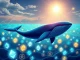 A digital illustration representing Ethereum ETF optimism driving significant whale accumulation and rising altcoin demand in the crypto market.