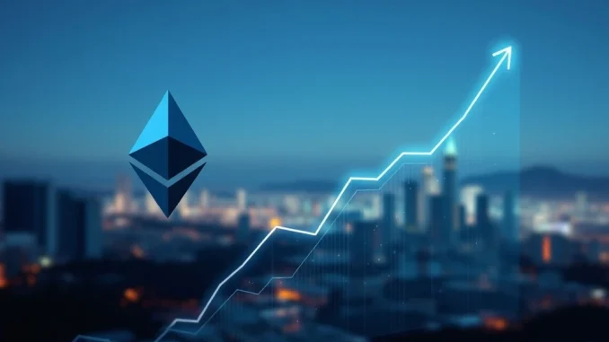 A visual representation of the significant growth and impact of Ethereum ETFs on crypto investors and the market.
