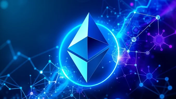 A vibrant digital visualization of Ethereum's surging order-book liquidity, highlighting the expanding market structure.