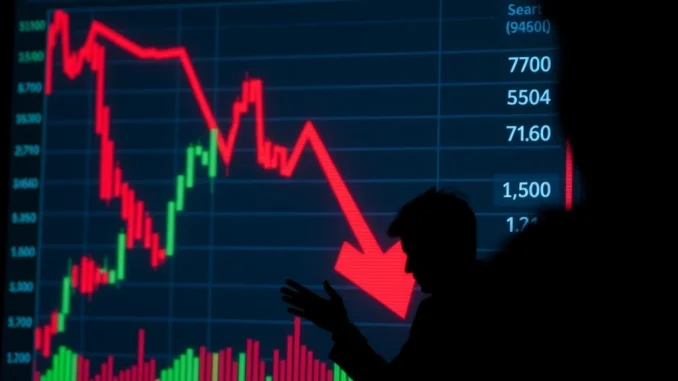 Chart illustrating Ethereum price volatility, showing a significant cut in ETH long positions by a top Hyper crypto trader, emphasizing risk management.