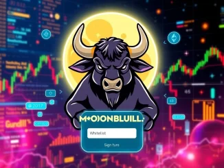 MoonBull Ethereum meme coin offering exclusive whitelist access for high gains
