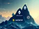 Visualizing the future of Ethereum news and top altcoins like BlockDAG, Solana, and Chainlink, poised for a significant crypto bull run.