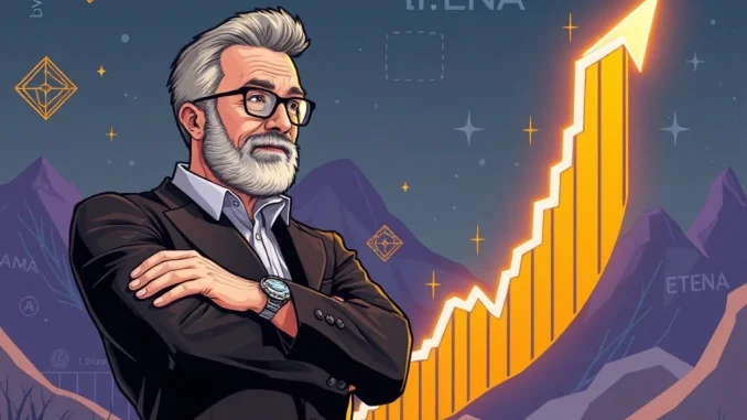 Arthur Hayes' significant Ethena (ENA) crypto investment fuels a rapid ENA price surge, signaling strong market confidence.