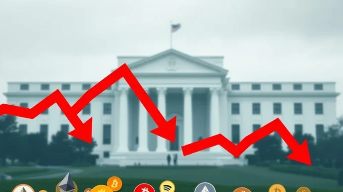 Visualizing the **Altcoins Plunge** and Ethereum's stagnation as the crypto market reacts to Federal Reserve anticipation.