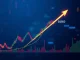 Ethereum price chart showing a significant surge, with the ETH logo reaching towards a $4,000 target, symbolizing strong institutional buying.