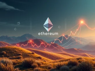 A visual representation of Ethereum price charts showing an upward trend, symbolizing the recent ETH surge and market dynamics.