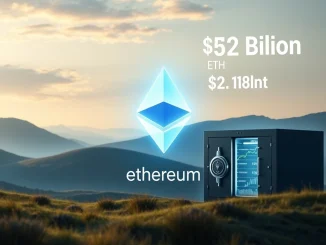A digital representation of BitMine's massive Ethereum staking, symbolizing growing institutional confidence in ETH reserves.
