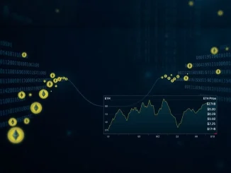 Visualizing Ethereum's validator queue dynamics with ETH price fluctuations, highlighting market movements and crypto staking trends.