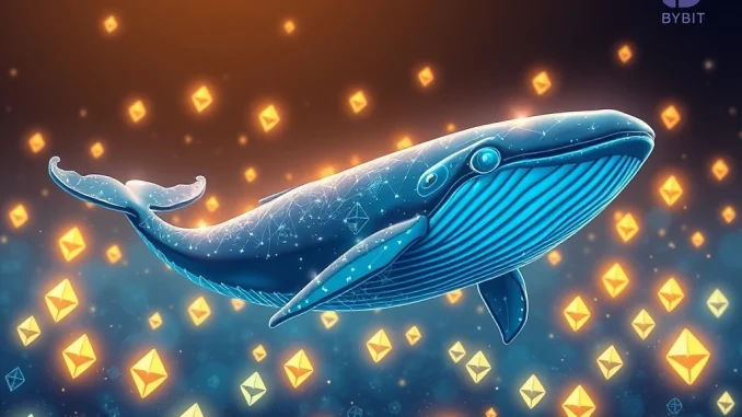 An Ethereum whale strategically moves $23.7M from Bybit, signaling long-term ETH investment confidence.