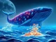 An Ethereum whale strategically offloading $46 million in ETH, symbolizing significant market movement and crypto trading activity.