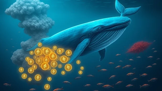 Ethereum whales strategically accumulate ETH while retail investors exit, signaling potential market shift and bullish ETH price action.