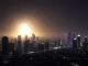 Explosion in Qatar's capital Doha captured in a dramatic city skyline