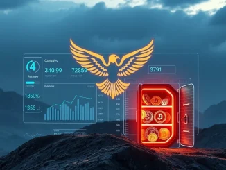 Falcon Finance's new Transparency Dashboard interface, showcasing secure, real-time data for USDf stablecoin reserves.