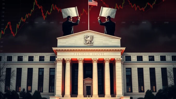 Fed Rates Hold Sparks Rare Dual Governor Dissent – What It Means for Markets Federal Reserve building with dual governor dissent over interest rates
