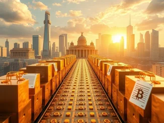 A secure pathway illustrating the impact of the GENIUS Act on crypto infrastructure and digital asset custody, leading to institutional adoption.