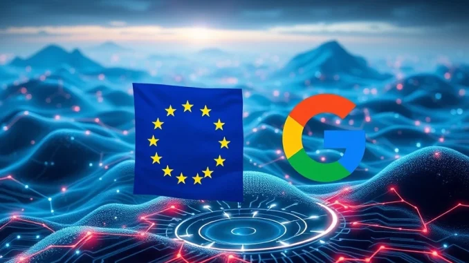 Google and EU collaboration on AI regulation shaping ethical standards