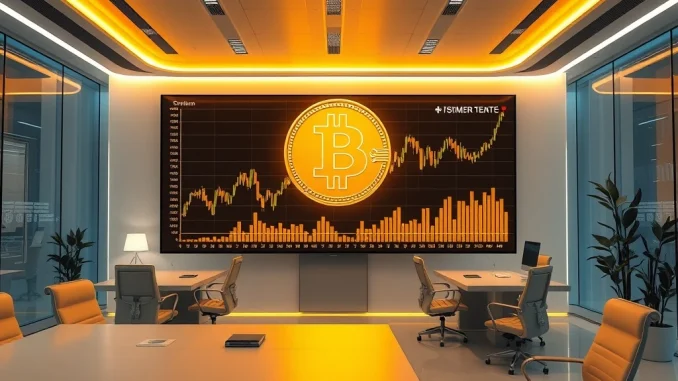 H100 Expands Bitcoin Treasury with 47.33 BTC – A Bold Move in Corporate Crypto Adoption H100's Bitcoin treasury growth displayed on a digital chart in a modern office
