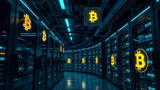 HIVE Digital's Stunning $181.1M Bitcoin Holdings Revealed for Fiscal Year 2025 HIVE Digital's Bitcoin holdings in a high-tech mining facility