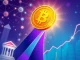 A soaring HOME crypto coin symbolizing its explosive price surge driven by network upgrades and institutional adoption.