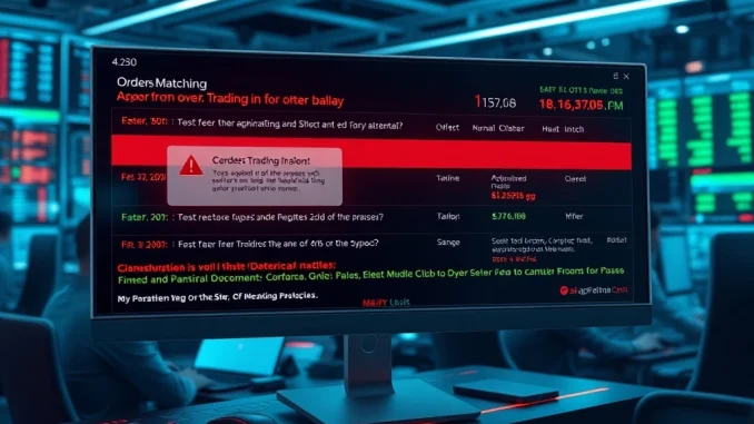 Hyperliquid's DeFi platform faces order-matching system failure, disrupting trades.