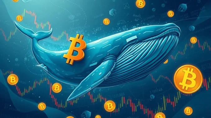 Bitcoin whale making a massive BTC long position trade on Hyperliquid
