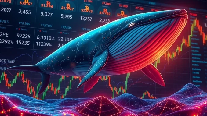 Hyperliquid Whale Unleashes Massive $121M High-Leverage Crypto Bet