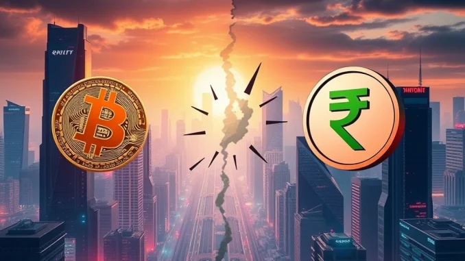 India's strict Bitcoin regulations impacting crypto market growth