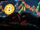 A trader's hands on a keyboard, with charts showing a large 40x leveraged Bitcoin long position, highlighting James Wynn's high-stakes crypto move.
