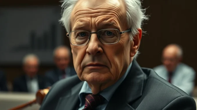 Klaus Schwab facing serious allegations of financial misconduct and harassment, highlighting corporate governance issues.