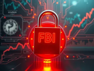 Kraken founder Jesse Powell standing confidently as an FBI investigation closes, signaling a clear path for Kraken's IPO.