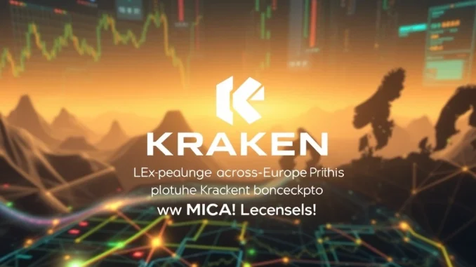 Kraken secures MiCA license for cryptocurrency trading in Europe