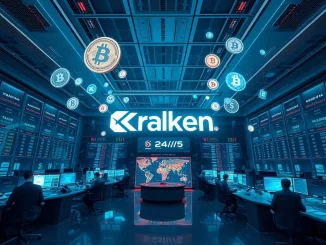 Kraken xStocks trading platform with tokenized U.S. stocks for 24/5 trading