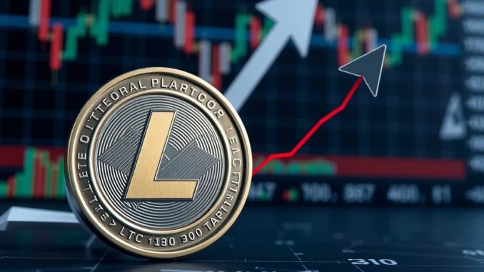 Litecoin ADX Triggers Explosive Rally Alert: Can LTC Price Prediction Hit New Highs? Visualizing the Litecoin ADX indicator crossing a key threshold, signaling a potential for a significant LTC price rally based on historical technical analysis.