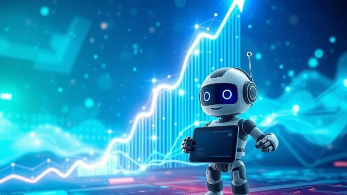 A visual representation of Lovable AI's rapid ARR growth and innovative AI Agent transforming software development.