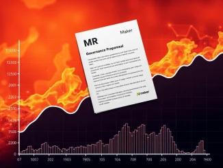 Maker (MKR) price drop amid governance proposal uncertainty