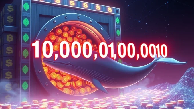 Illustrates the significant 1 Billion USDT mint by Tether Treasury, symbolizing a major injection of stablecoin liquidity into the crypto market.