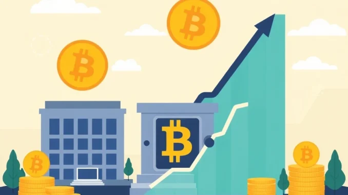 Matador Technologies' strategic plan to accumulate Bitcoin, illustrating corporate crypto investment growth.