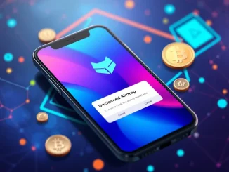 MetaMask airdrop claiming interface, showing a user effortlessly managing their unclaimed tokens directly within the wallet.