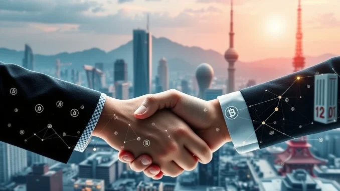 Illustrates the significant Metaplanet CEO investment in South Korean firm SGA, symbolizing a strategic cross-border tech partnership.