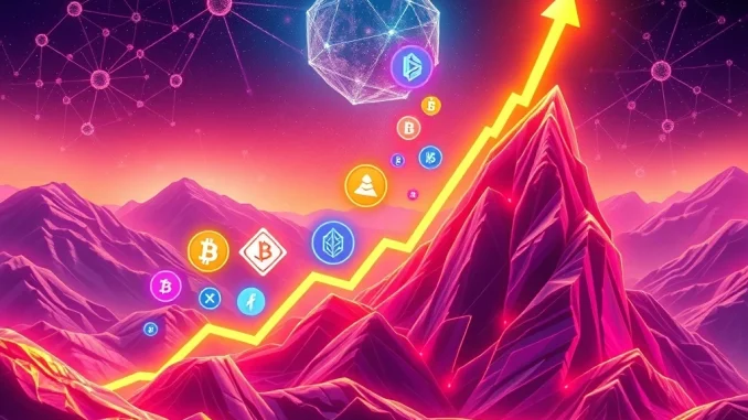 Charts showing the explosive growth of Mid-Cap Altcoins, with a spotlight on BlockDAG's impressive ROI potential driven by DeFi advancements.