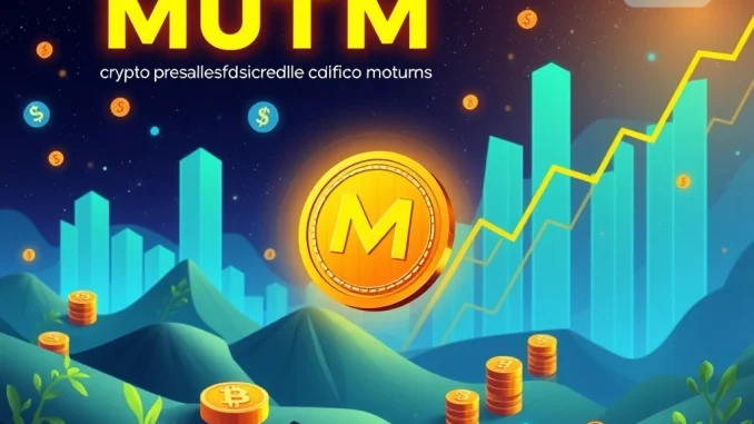 A visual representation of Mutuum Finance's presale success, highlighting potential high returns for early investors in a thriving DeFi project.