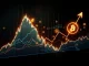 A volatile NFP crypto chart showing a dramatic price drop, symbolizing the extreme market fluctuations and investor uncertainty.