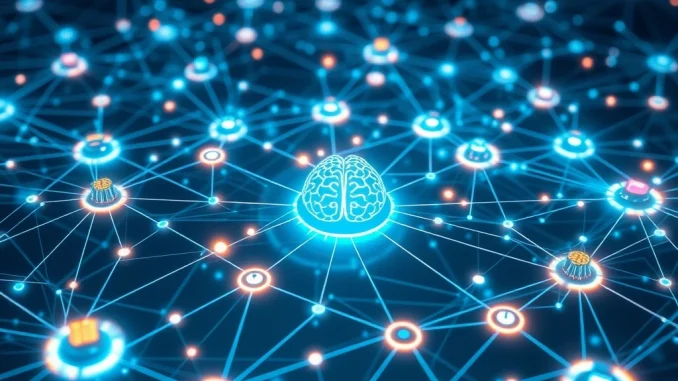 Oraichain: Unlocking Web3 Adoption with Breakthrough AI Tokenization Solutions Visualizing Oraichain's foundational role in accelerating Web3 adoption through advanced AI Tokenization and decentralized infrastructure.