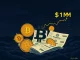 Illustrates the 'Paper Bitcoin Price Scam' holding back Bitcoin's true valuation, showing digital BTC constrained by paper assets.
