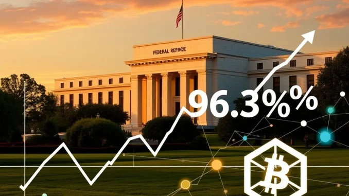 Polymarket's odds on Fed interest rates highlight market confidence in the central bank's policy decisions.